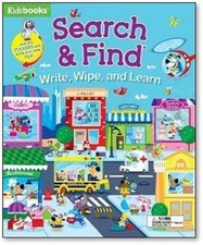 Search  Find Write, Wipe, and Learn Spiral Kidsbooks