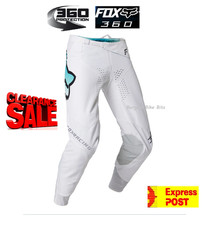 CLEARANCE! Fox 360 FGMNT Motocross Pants #32 NEW Dirt Bike MX Off Road Teal