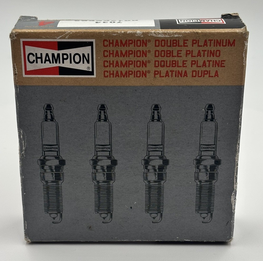 Champion  7034 Spark Plug  Double Platinum Power  RC12PEPB5  Carton of 4