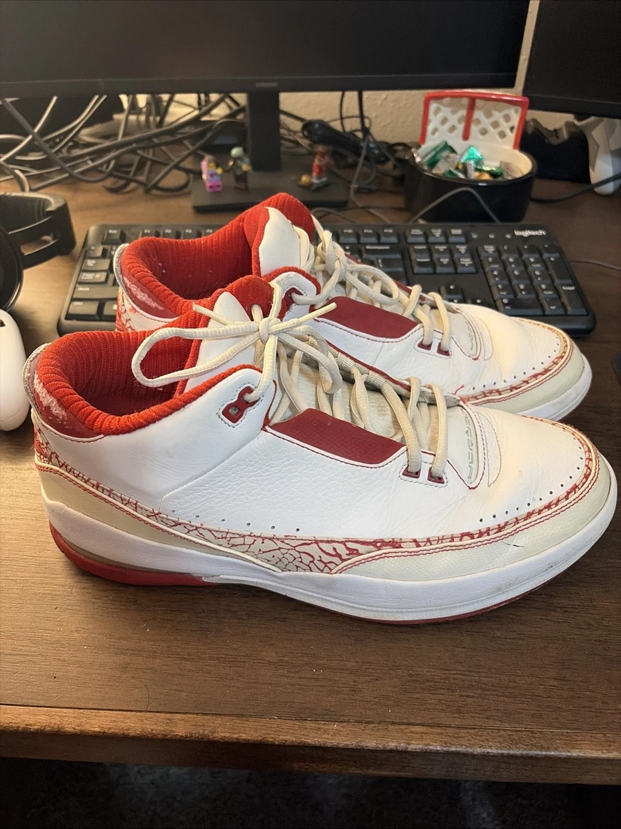 Jordan 2.5 Team 5/8th White Varsity Red for Sale | Authenticity