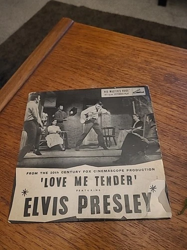 Vintage Elvis Presley Love Me Tender 7 Inch Single Vinyl