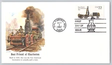 Baltimore, Maryland Best Friend of Charleston locomotive, 1987 22c