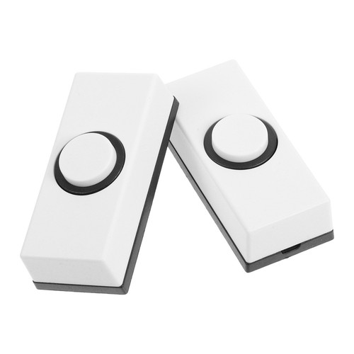 2 Pcs Doorbell Switch Vintage Style Push Covers for outside Buttons - Picture 2 of 12
