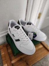 Lacoste Men's T-Clip Set Leather Sneakers in Size 8 rrp £95