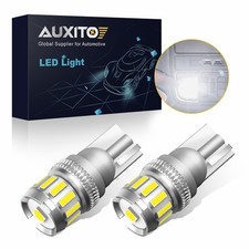 2x Super White T10 194 168 W5W 2825 LED License Plate Interior Light Bulb 6500K