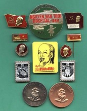Vietnam  Pr&auml;sident Ho Chi Minh Propaganda Personenkult Revolution&auml;r