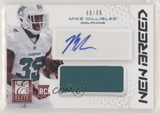 2013 Panini Elite New Breed Signatures 66/99 Mike Gillislee #32 Auto pm6