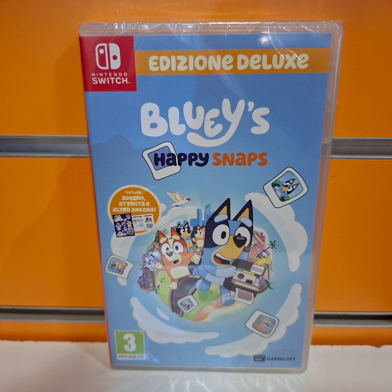 Bluey's Happy Snaps - Deluxe Edition SWITCH NUOVO SIGILLATO ITA