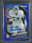 2025 Panini Prizm Black Football Blue Shimmer FOTL Randy Gradishar #50