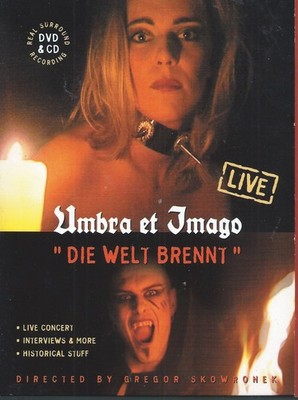 UMBRA ET IMAGO Die Welt Brennt CD/DVD German	Industrial Gothic Metal PAL Format