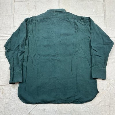 Vintage 50s Cactus Wear Rayon Gabardine Shirt Western Rockabilly