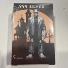 5-gram .999 Fine Silver Frankenstein Bar  New Still Sealed. 030202