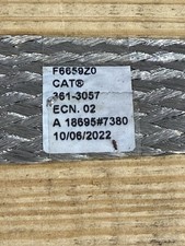 Caterpillar 361-3057 00 Gauge Tinned Copper Braid Ground Strap