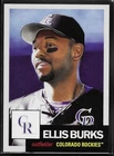 2025 Topps MLB® Living Set® # 882 ELLIS BURKS Colorado Rockies 1,082 Printed