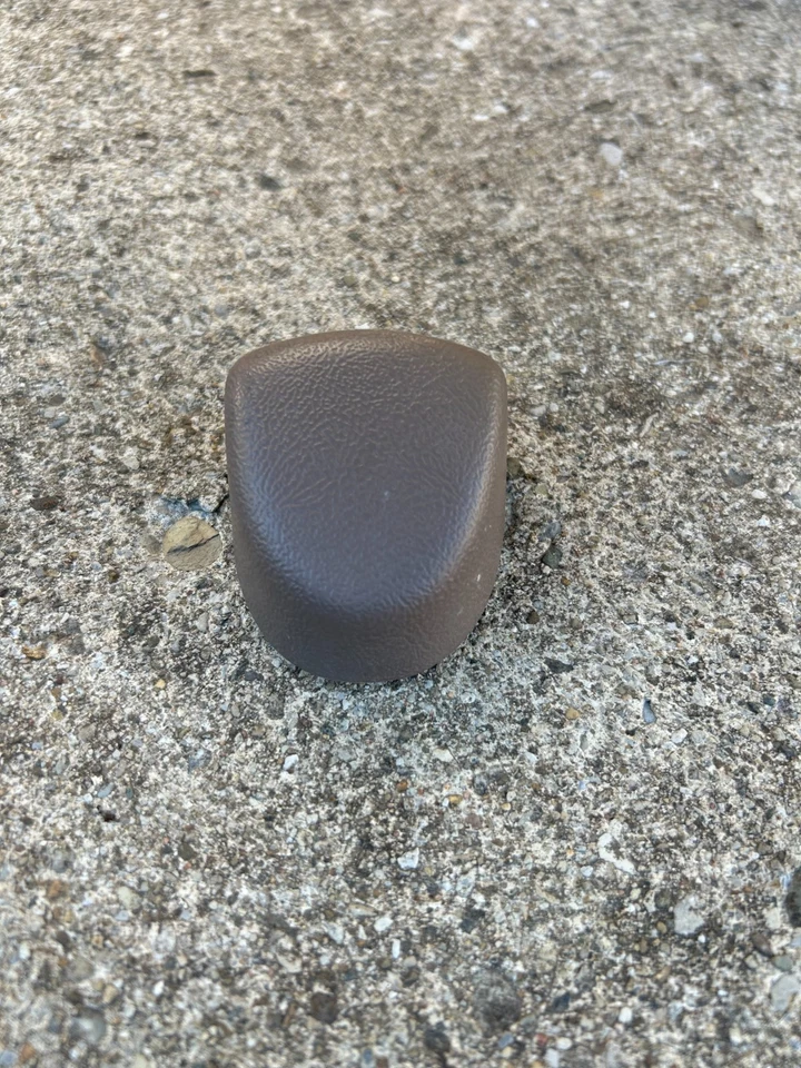 Tapa de ajuste del cinturón de seguridad 92-96 Ford Bronco F150 F250 F350, conductor/paso, bronceado OEM Foto 3 de 4