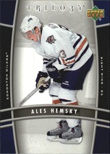 2006-07 Upper Deck Trilogy #41 Ales Hemsky - HKY