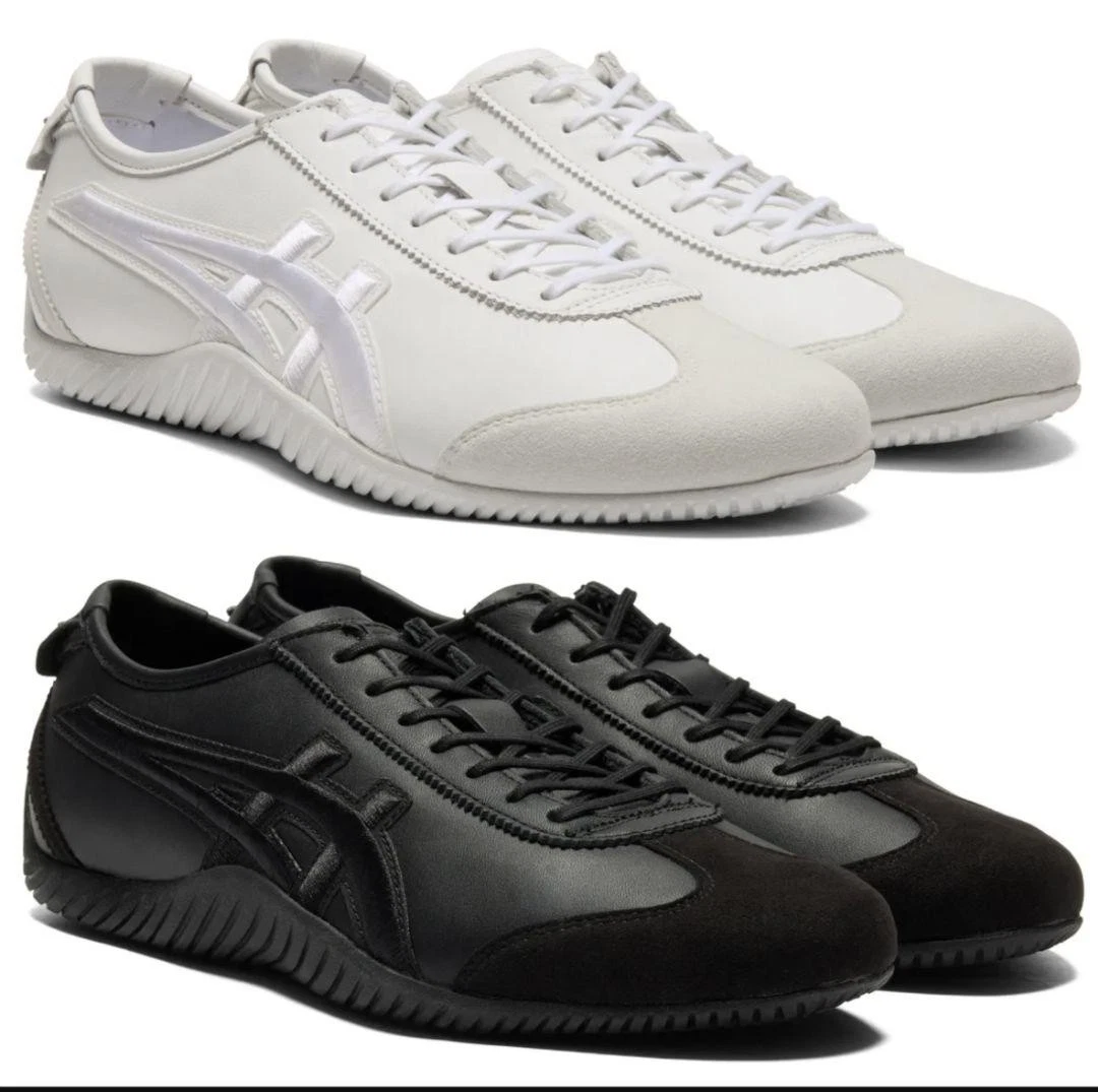 ASICS Sneakers Onitsuka Tiger Mexico 66 uomo pelle bianca 9 5 US mai usate