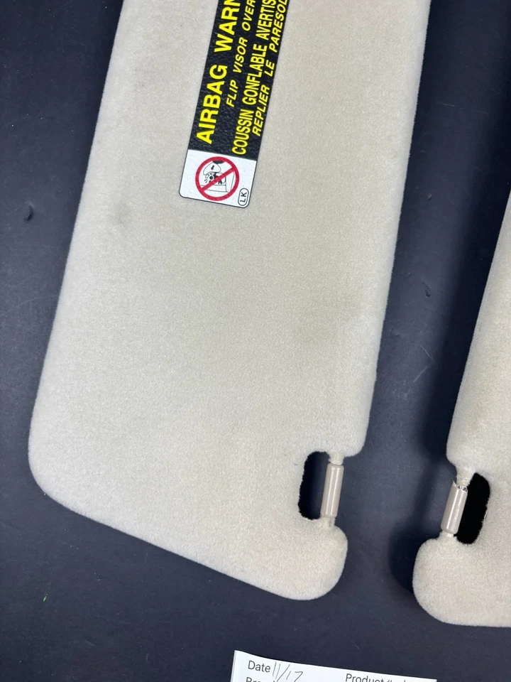 1999-2003 Lexus RX300 Sun Visor driver and passenger set - Image 4 of 4