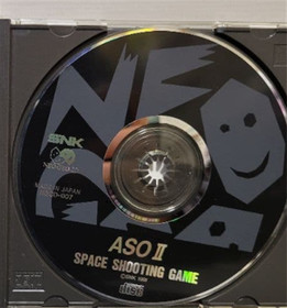 SNK Neo Geo CD Software ASO II With Manual & Obi Used Good Condition 1991 Japan
