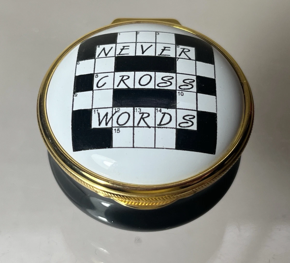 Staffordshire Enamel In Collectible Decorative Trinket Boxes for