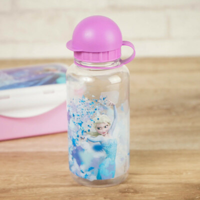 Disney Frozen EIskönigin Elsa Flasche Trinkflasche Kinder Tritan Sportflasche