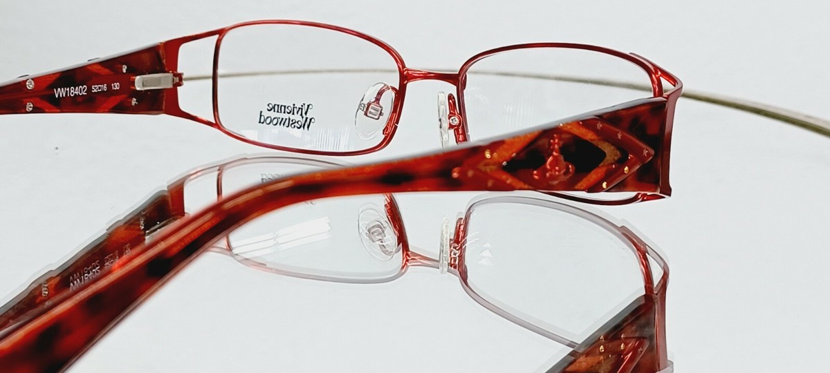 Originale VIVIENNE WESTWOOD Eyeglasses RED VW18402 NEW 52-16