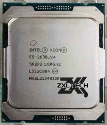 Intel Xeon E5-2630L V4 LGA2011 10-Core SR2P2 25M BROADWELL-EP CPU Proccessor