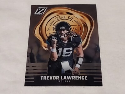 Trevor Lawrence 2023 Panini Zenith Zeal Of Approval #10 Insert Jaguars