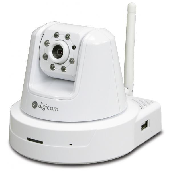 Digicom Systems IP CAMERA WIRELESS 11G/N INDOOR DAYNIGHT MOTORIZZATA PAN/TILT  I