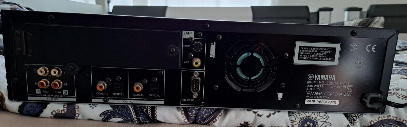 Yamaha CDRHD1300E CD Recorder Rekorder & Hifi CD Player 80 GB