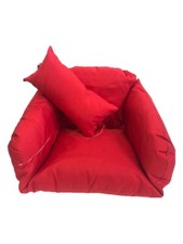Brand New Replacement Armrest Egg Chair Cushion for SwingPod Wicker Chair Red