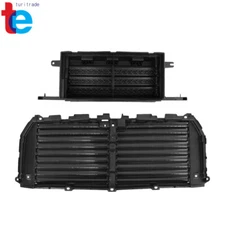Radiator Grille Air Shutter Control Upper & Lower Black For 2015-2017 Ford F-150