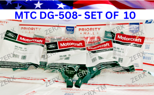 10 Pc DG508 Curved Ignition Coil Pack for Ford 6.8L V10 Heavy Duty 8W7E-12A366AA - Picture 2 of 6