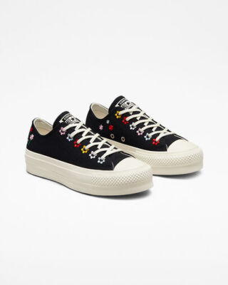 Converse Chuck Taylor AS Floral Embroidery Platform, A02566F Multi