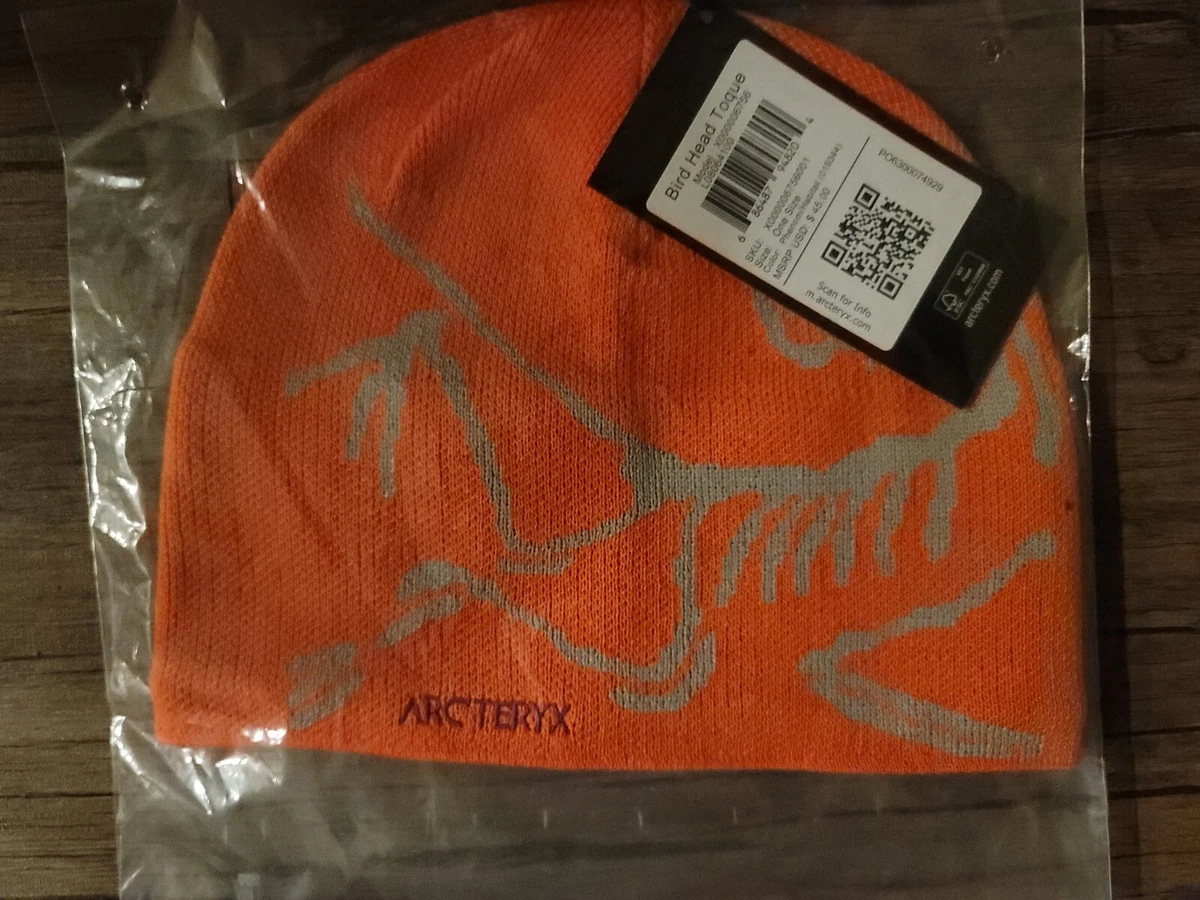 Arcteryx Bird Head Toque Beanie Phenom Habitat BRAND NEW Orange