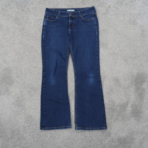 Straight Stretch Denim Blue Jeans 
