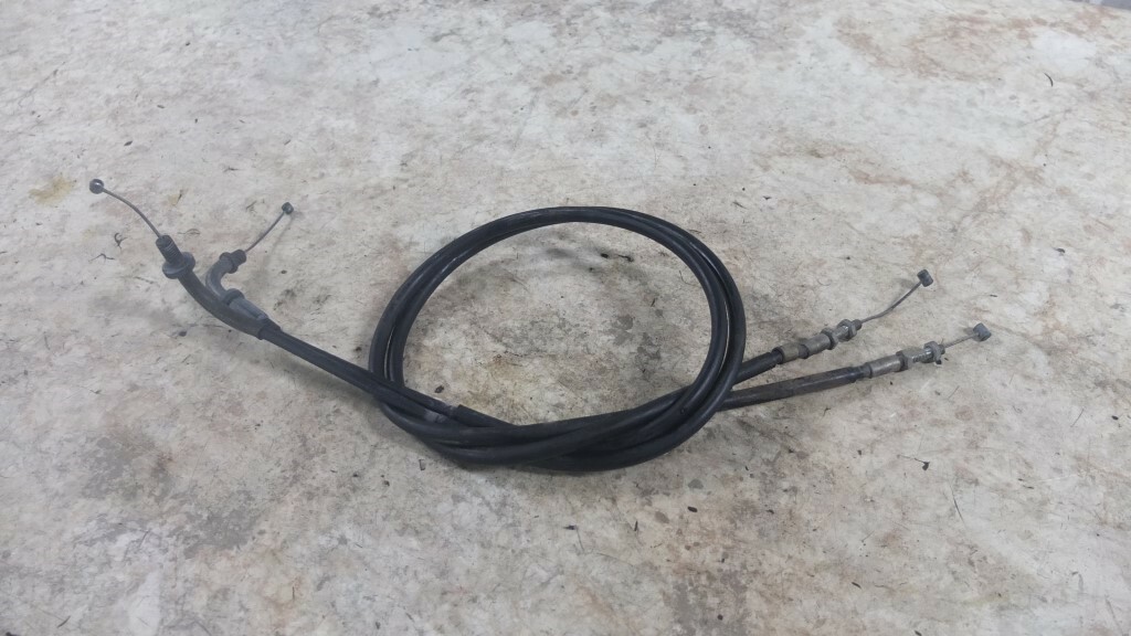 98 Yamaha XV750 XV 750 Virago Throttle Cables Cabels eBay