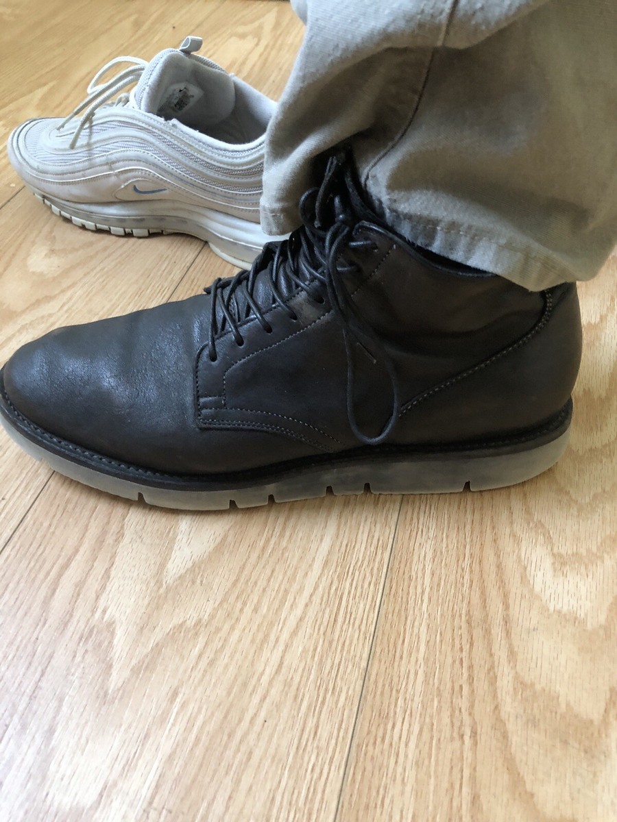 Viberg Black Leather Zip Up City Boots Shoes Men's 10.5 | eBay Viberg Black Leather Zip Up City Boots Shoes Men's 10.5 | eBay