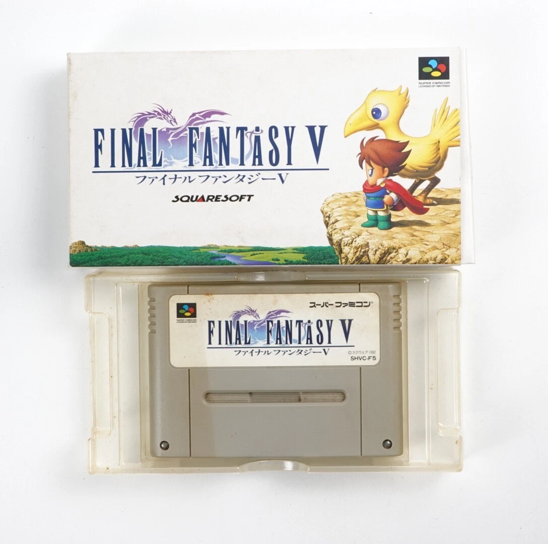 Final Fantasy V Nintendo SNES Video Games for sale - eBay