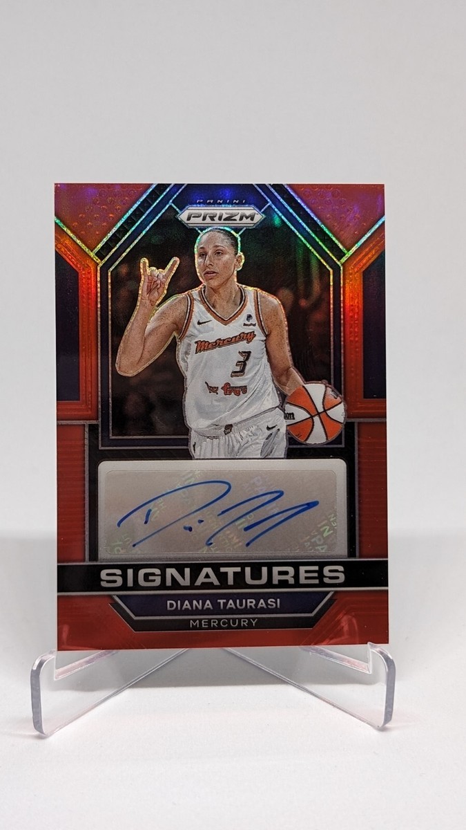 WNBA Diana Taurasi RC サインカード Diana Taurasi 2023 Panini Prizm WNBA Red Auto /99 Phoenix