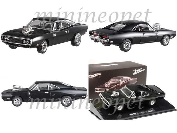HOT WHEELS BLY27 ELITE 2001 THE FAST & FURIOUS 1970 DODGE CHARGER 1/43 BLACK - Image 2 of 2