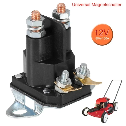 Universal Magnetschalter Starterrelais Anlasserrelais Rasenmäher Rasentraktor DE - Bild 11 von 12
