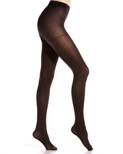 Hue Super Opaque Tights w/Control Top  - Espresso Brown - $13.50 - $15