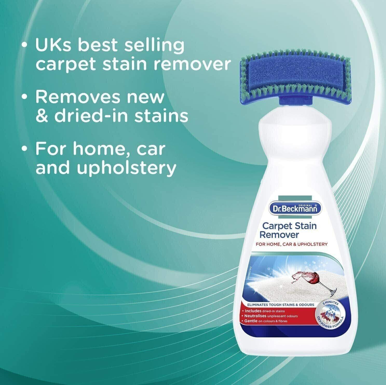Dr Beckmann Carpet Stain Remover withCleaning Applicator/Brush 650Ml