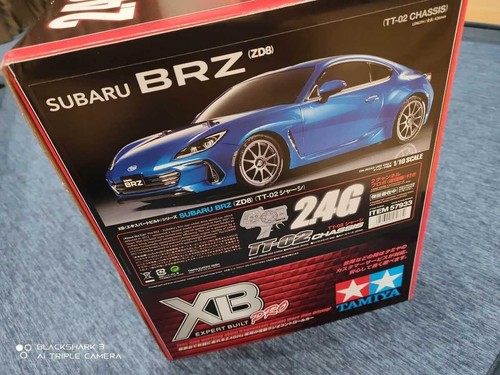 TAMIYA 1/10 XB No.233 SUBARU BRZ (ZD8) TT-02 CHASSIS EXPERT BUILT RTR 57933 New - Picture 2 of 4