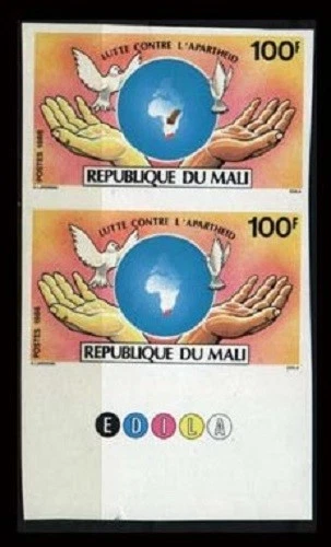 LOTE Malí Imperfs Sc 40 41x2 45 a 47 55 a 57 otros en muy buen estado ver DESCRIPCIÓN ESCANEO  Foto 4 de 4