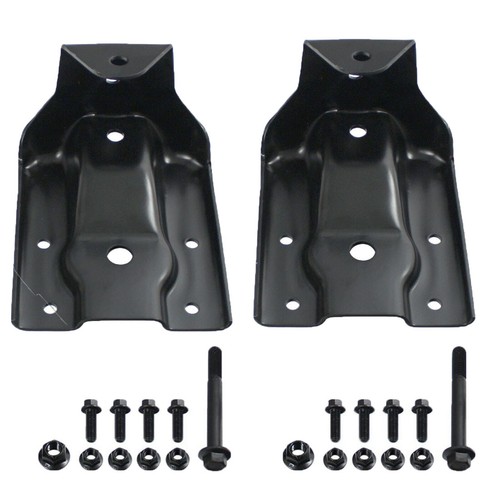 New 722032 Pair Rear Leaf Spring Hanger Shackle Kits for Chevy GMC