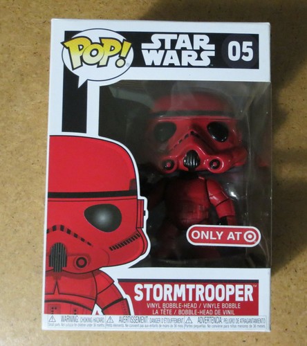 FUNKO POP STAR WARS STORMTROOPER RED 
