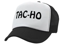 TAC-HO - Vintage Retro Style Trucker Cap Hat