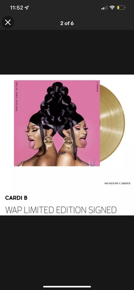 Cardi B レコード / WAP WAP Clear Vinyl – Cardi B